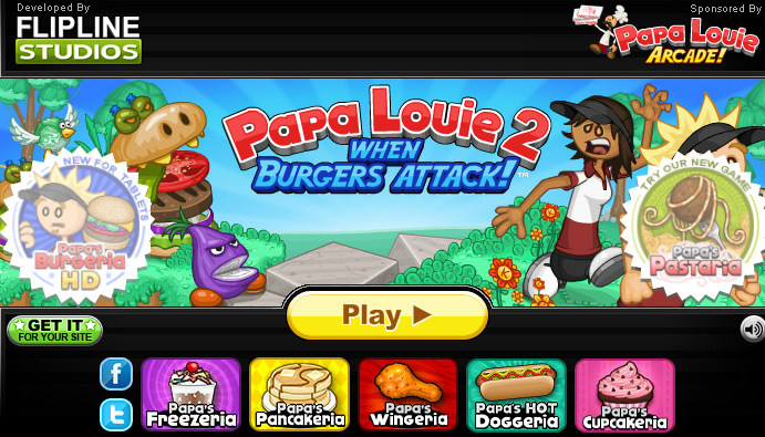 Click Here to play Papa Louie 2